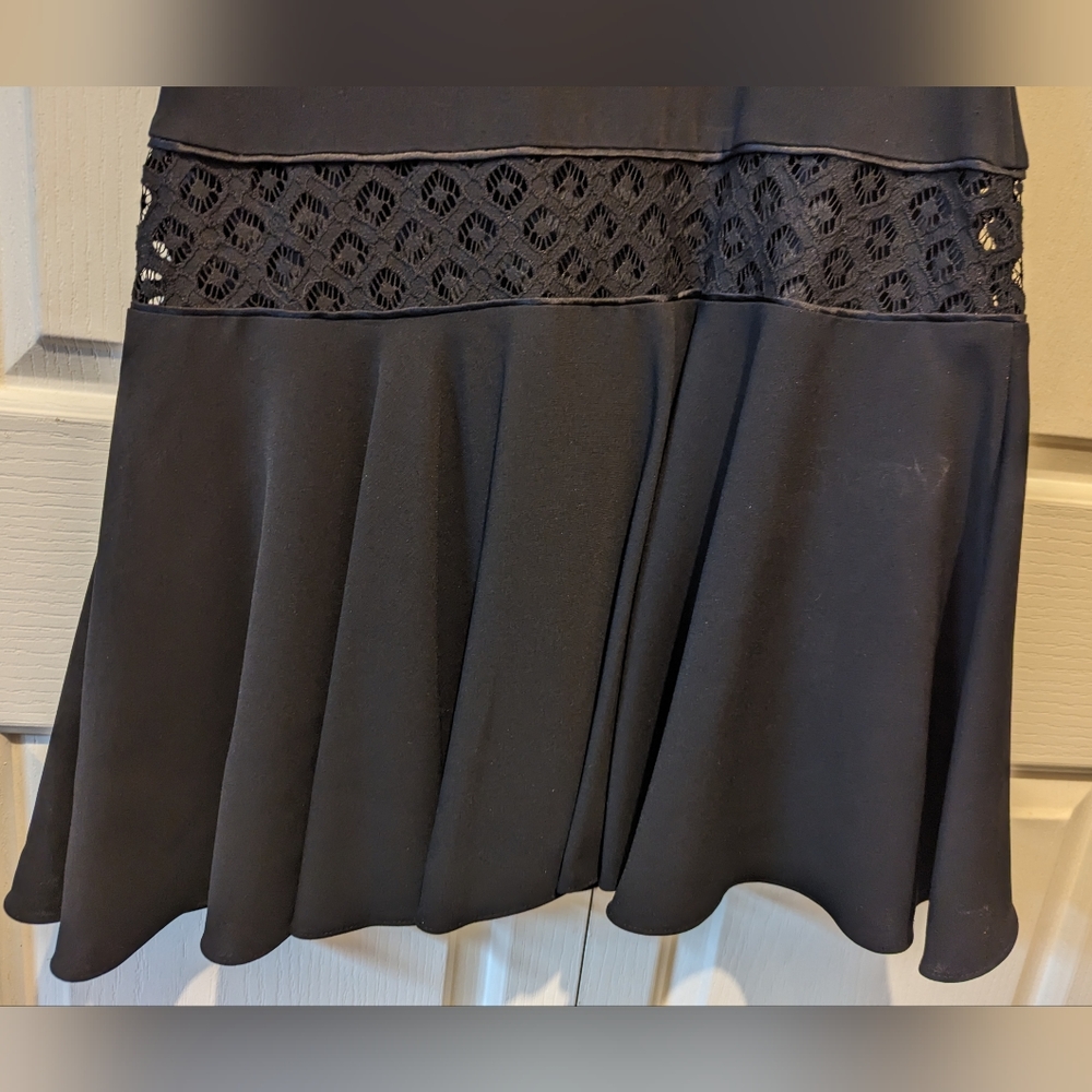 Cinq a Sept Concordia Little Black Dress Fit & Flare Size 2 NEW! - Picture 15 of 16